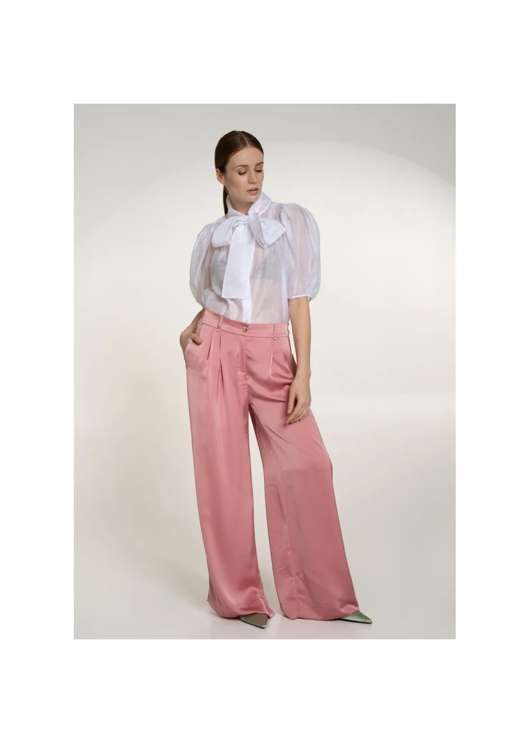 Trousers BLUSH cream pink - 138662