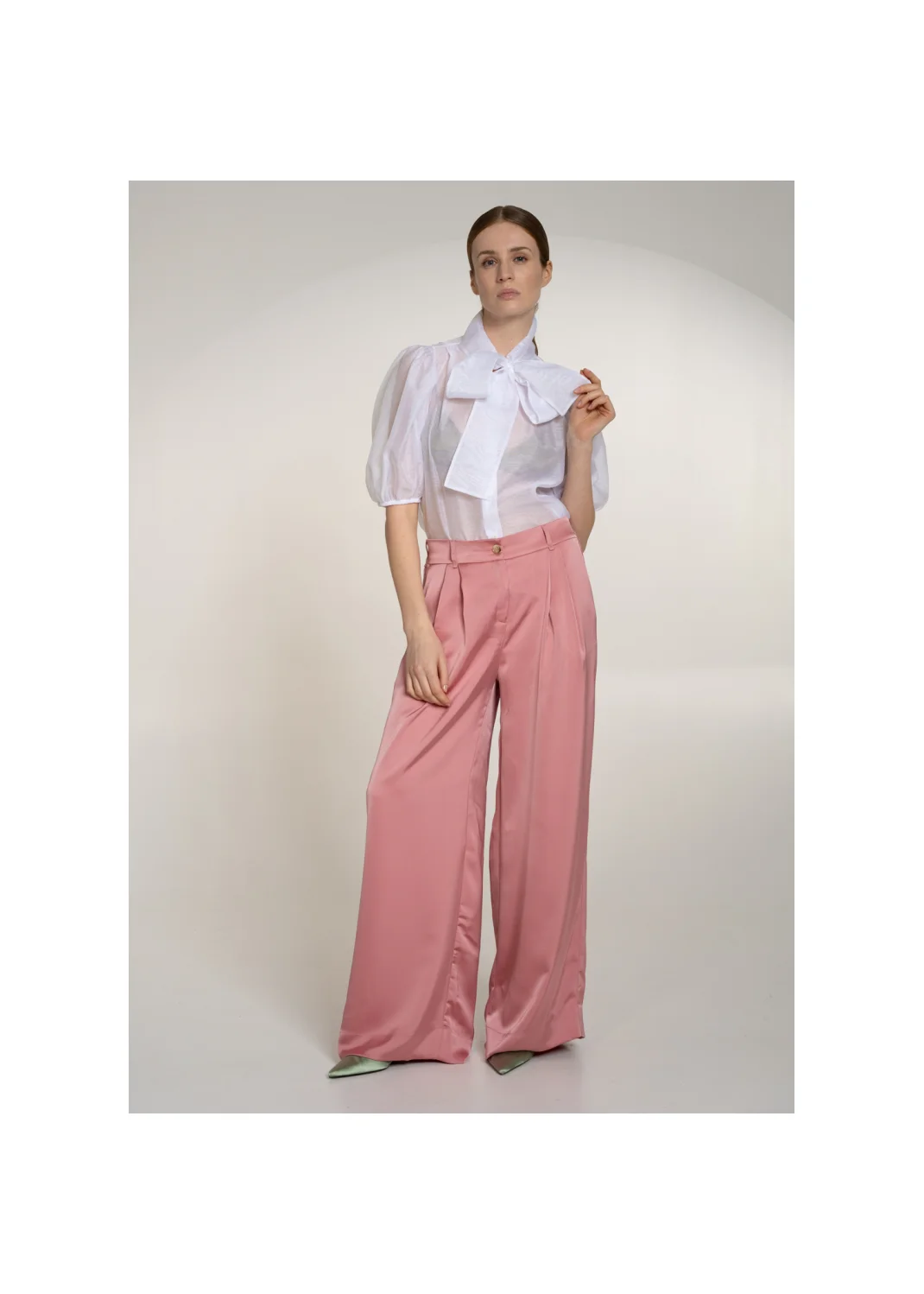 Trousers BLUSH cream pink - 138663