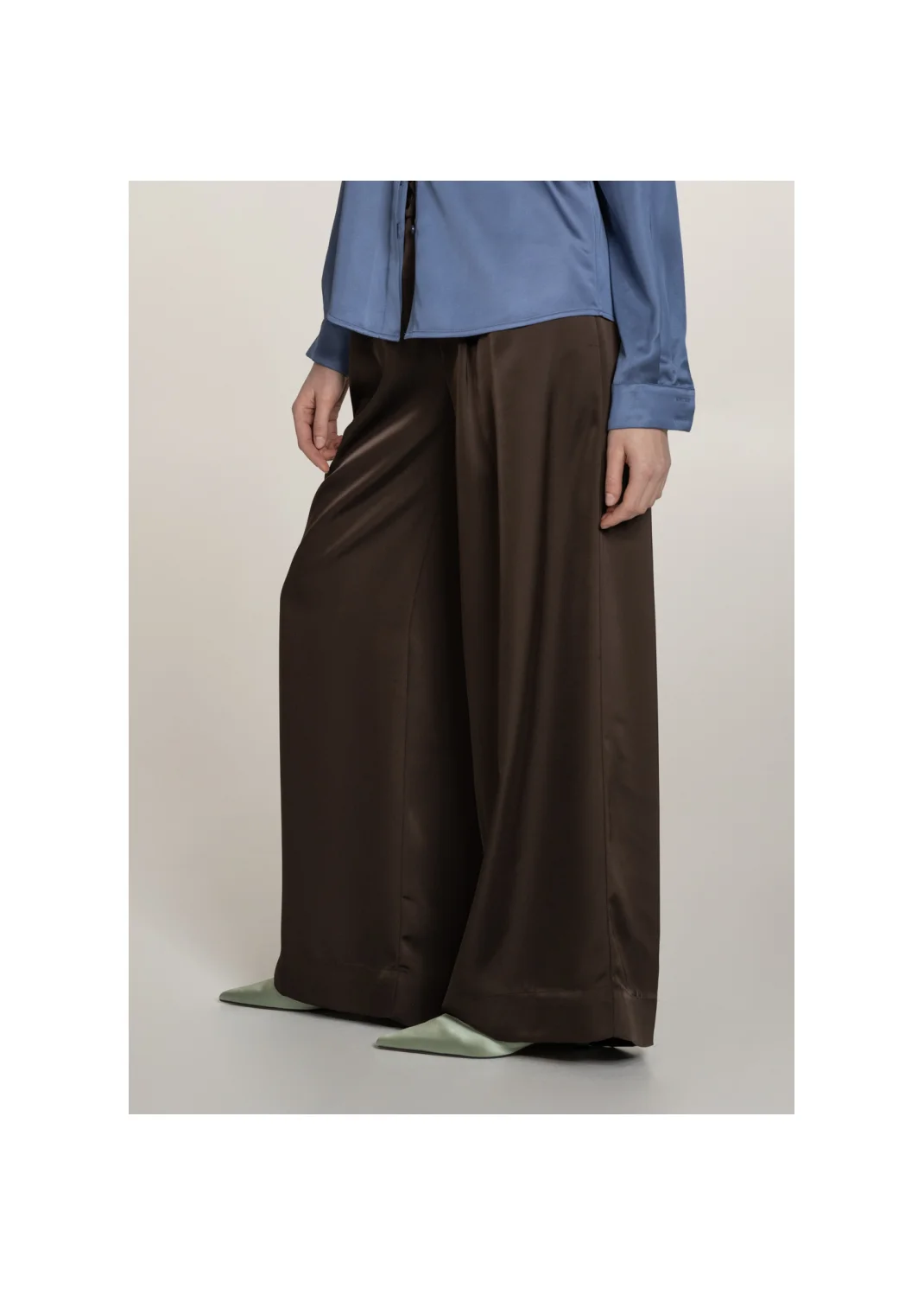 Trousers BLUSH chocolate - 138674