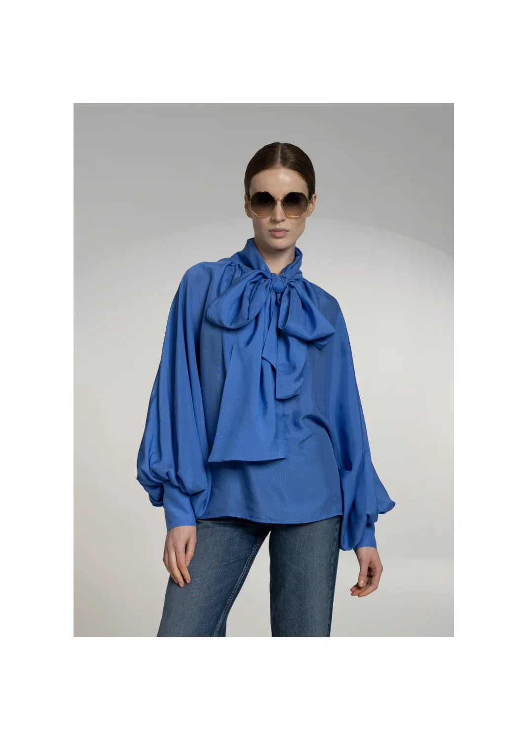 BLOUSE IRISMA blue - 141459