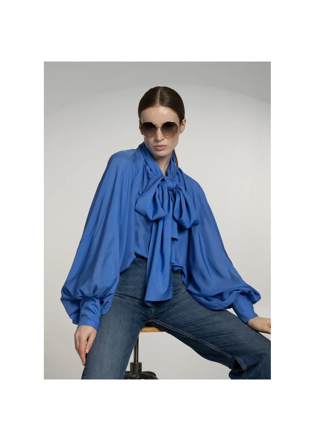 BLOUSE IRISMA blue - 141451