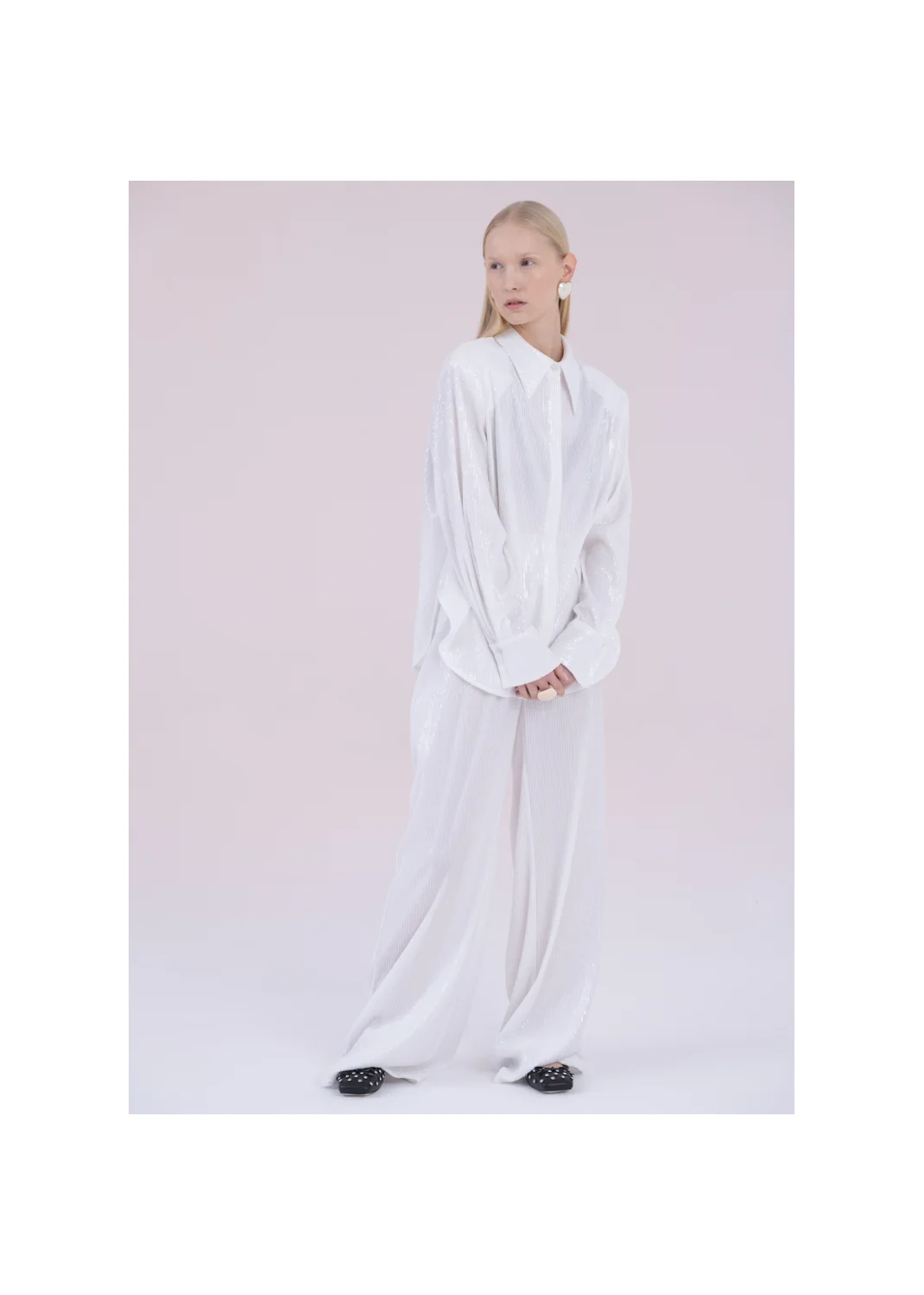 Trousers CLARIS sequins - 168141