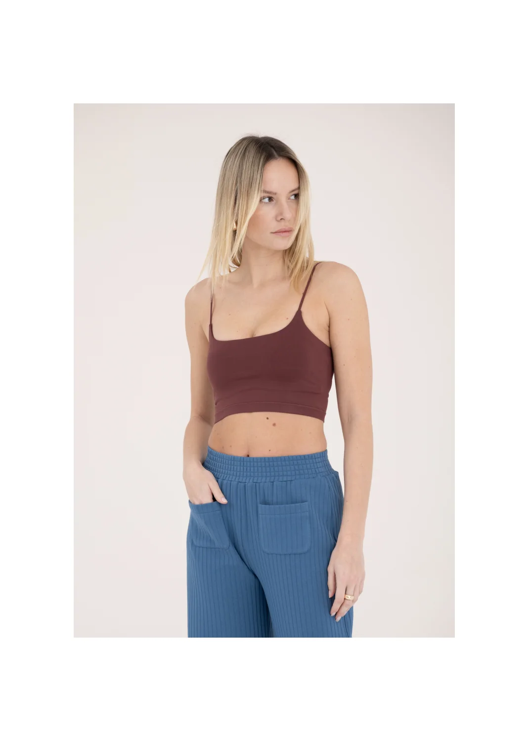 Trousers ANSELMA indigo - 141468