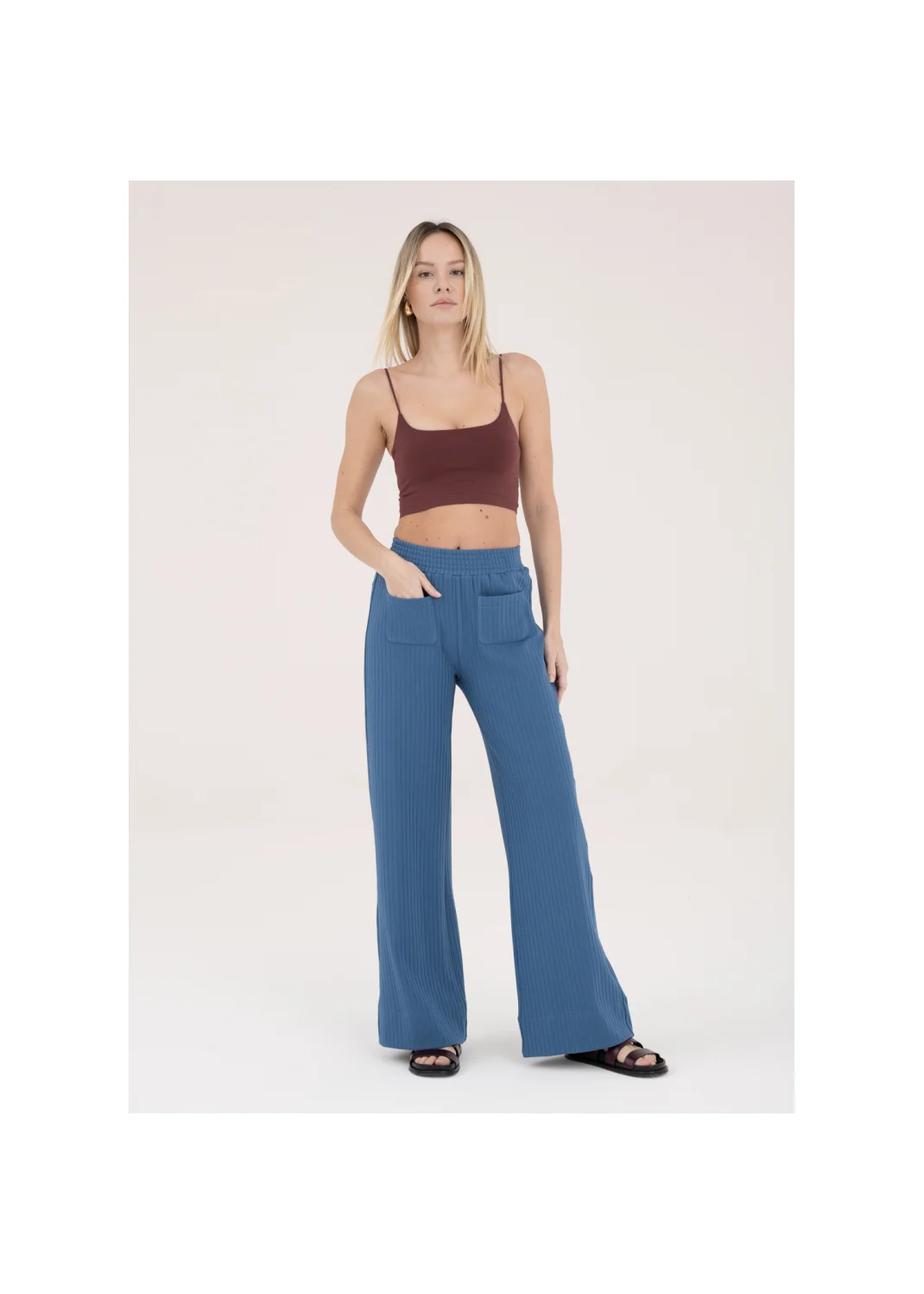 Trousers ANSELMA indigo - 141469