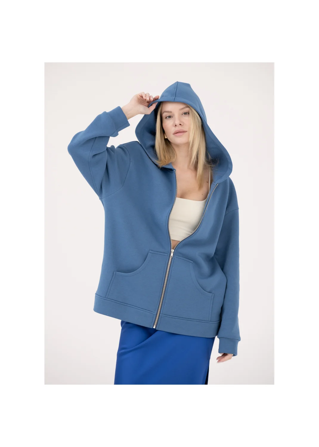 Sweatshirt CATMINT blue - 141598