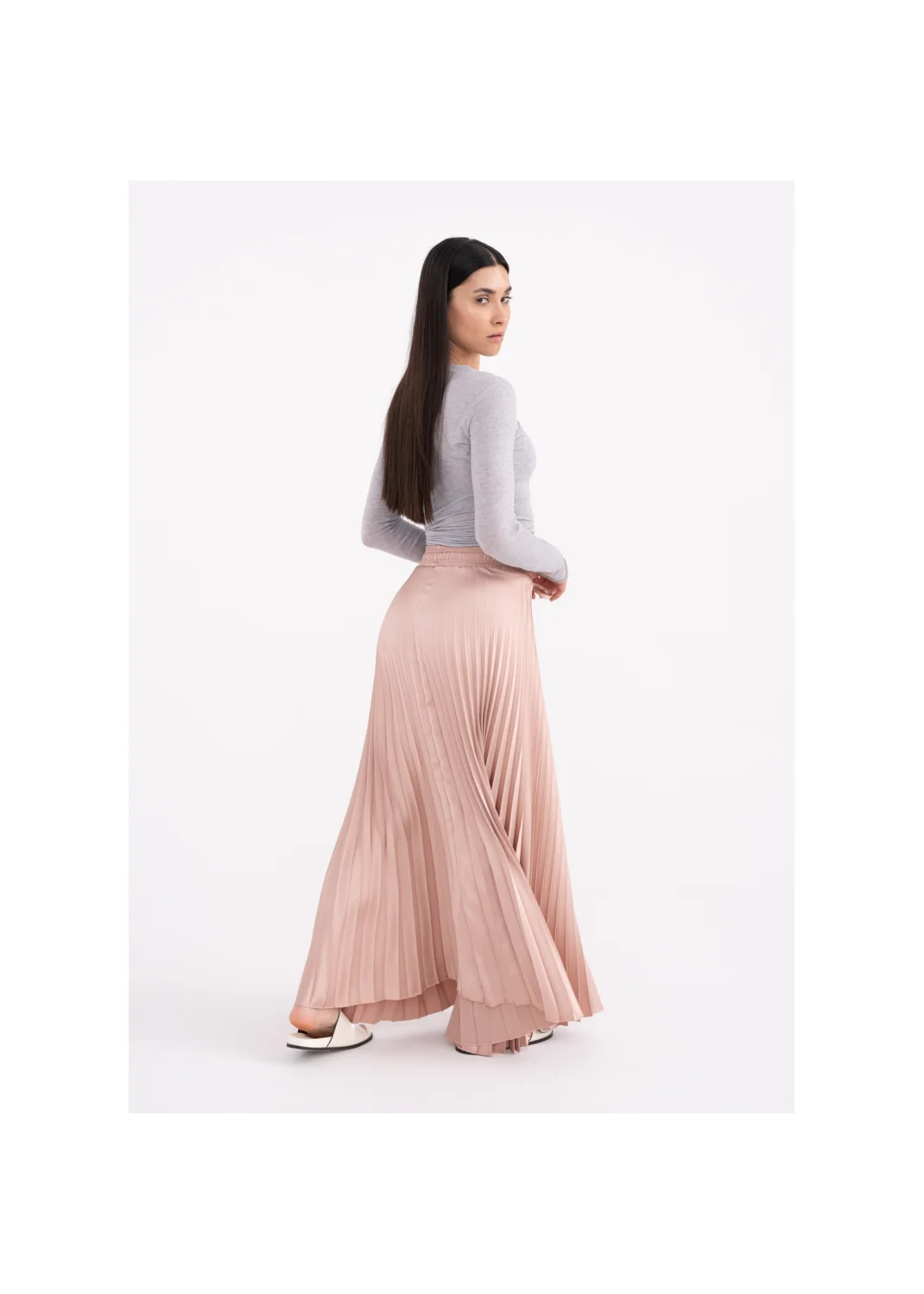 Skirt DHALIA powder pink - 144457