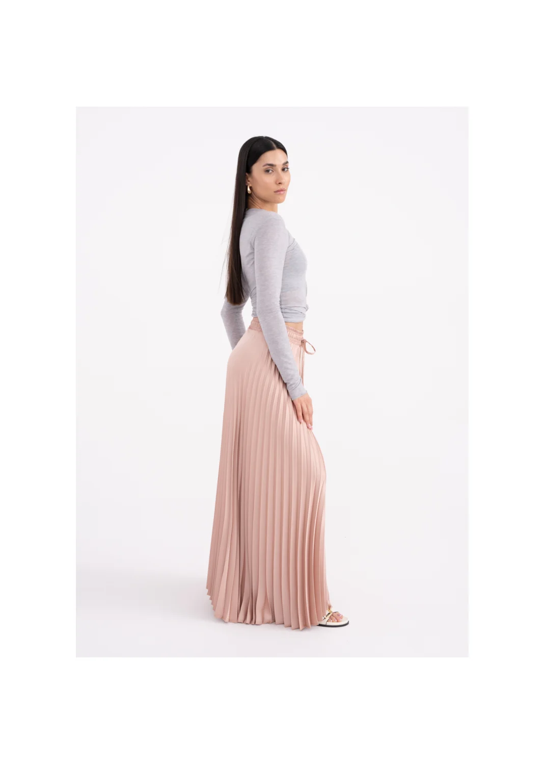 Skirt DHALIA powder pink - 144458