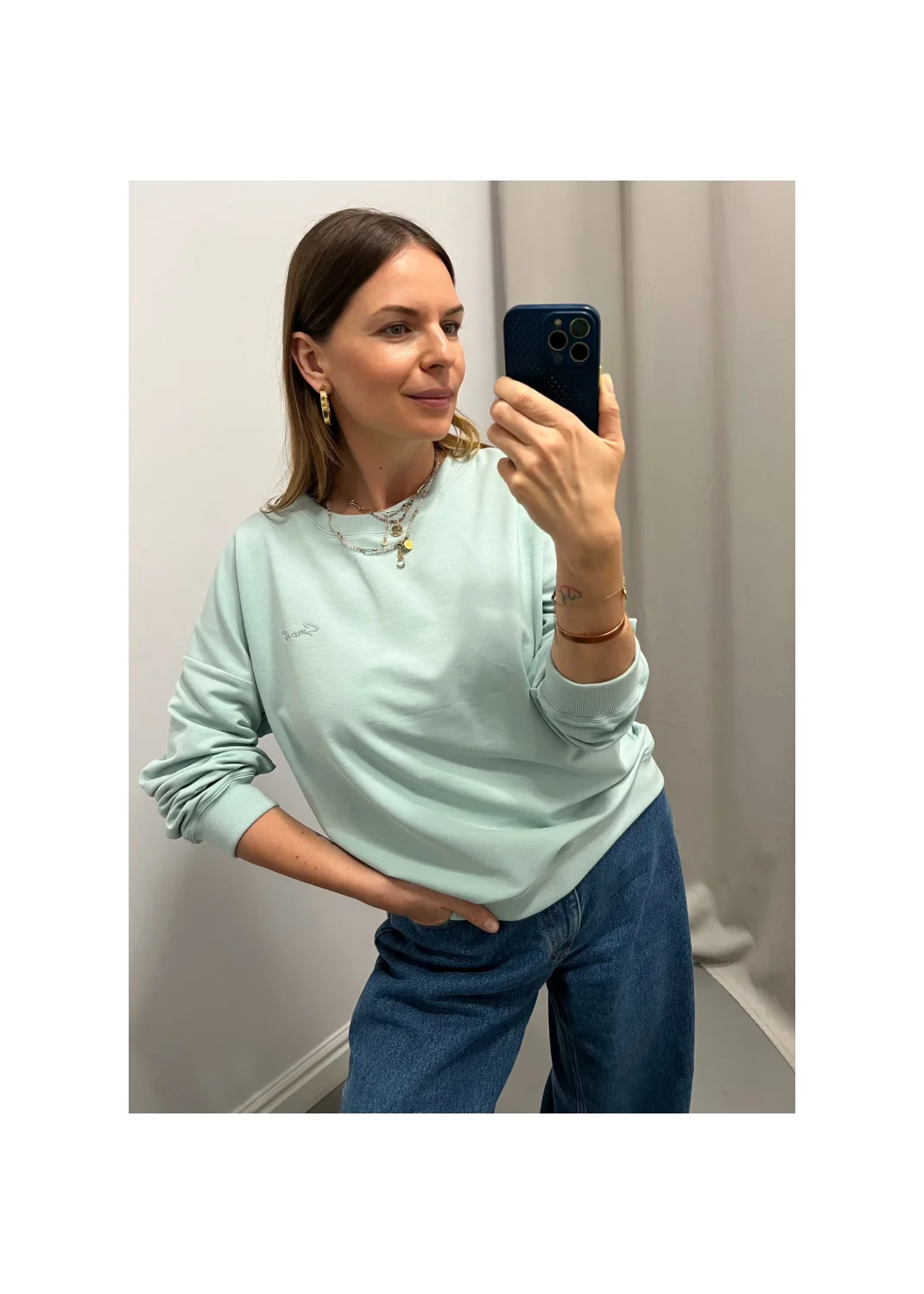 Sweatshirt CALIFORNIA mint - 145566