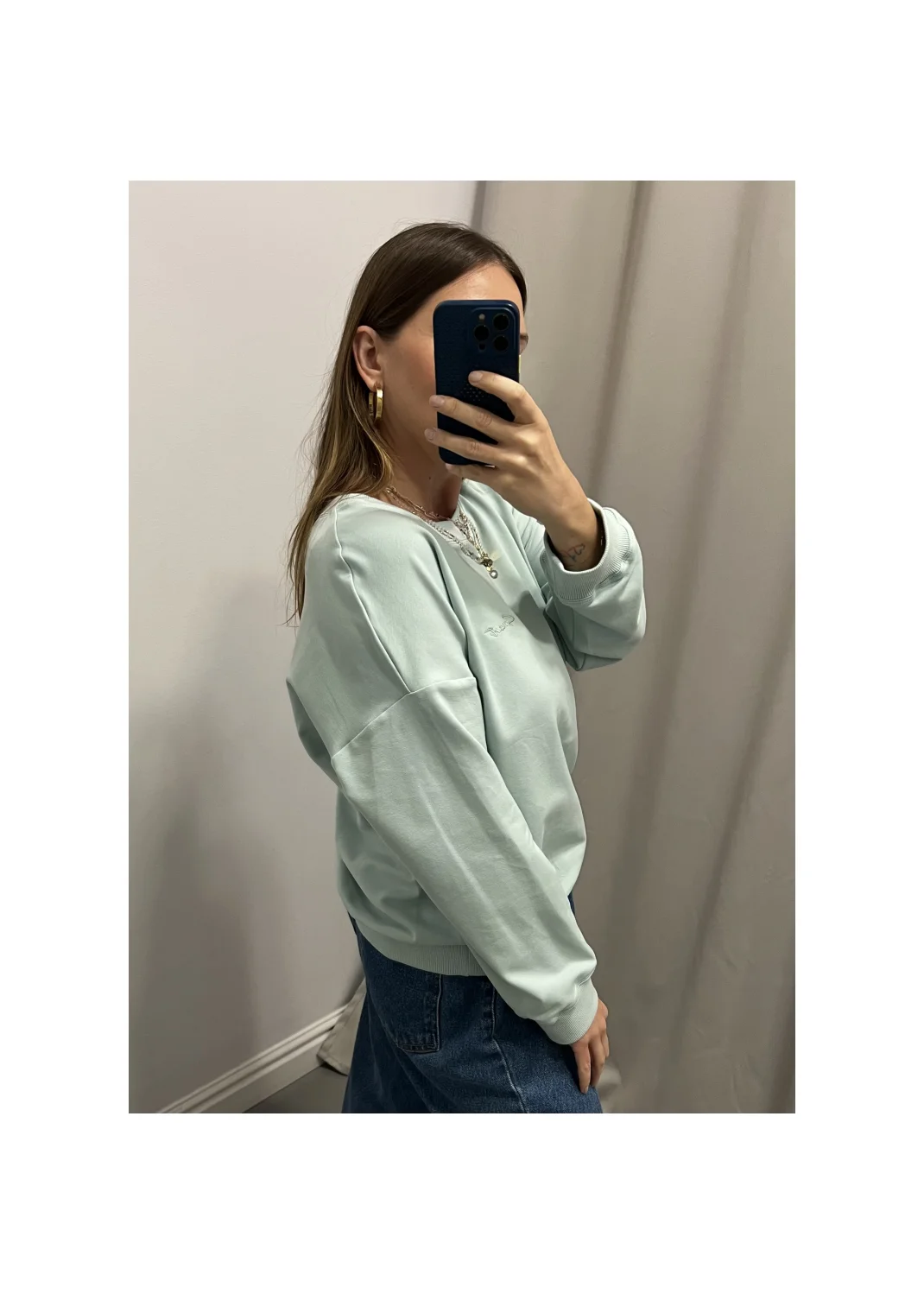 Sweatshirt CALIFORNIA mint - 145567