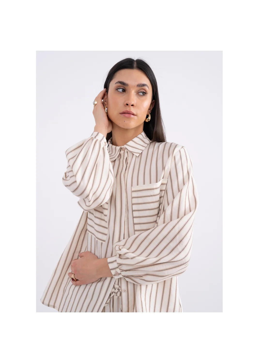 Shirt INES striped - 145106