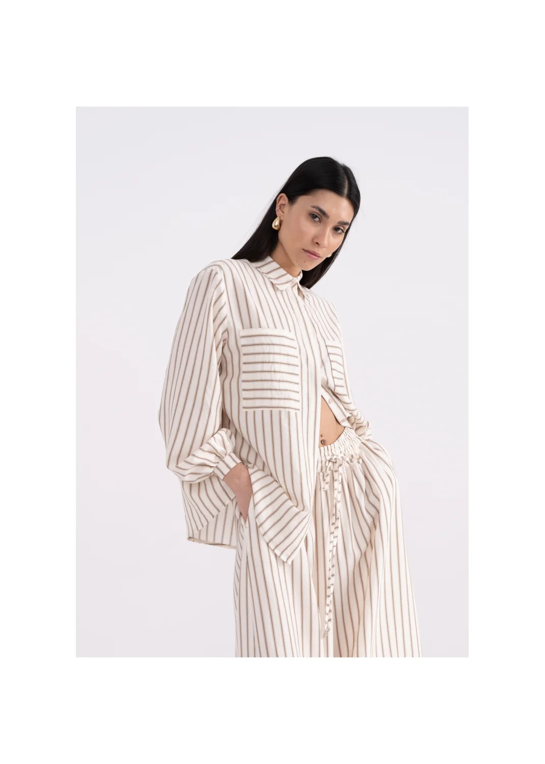 Shirt INES striped - 145109