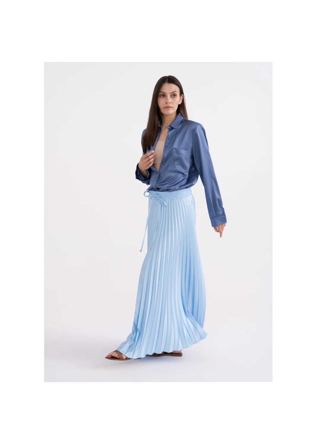 Skirt DHALIA blue - 145661