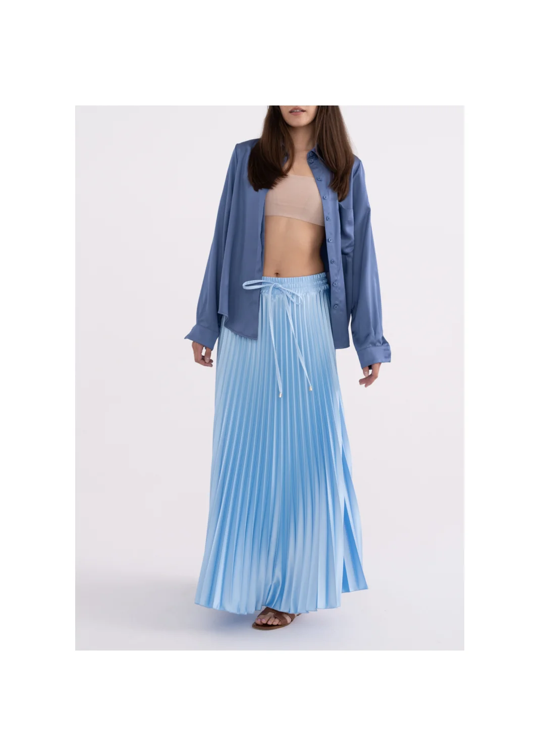 Skirt DHALIA blue - 145666