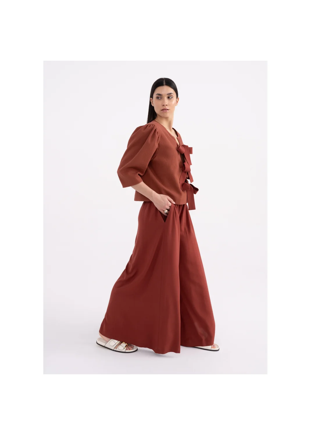 Trousers VENICE cinnamon - 145465