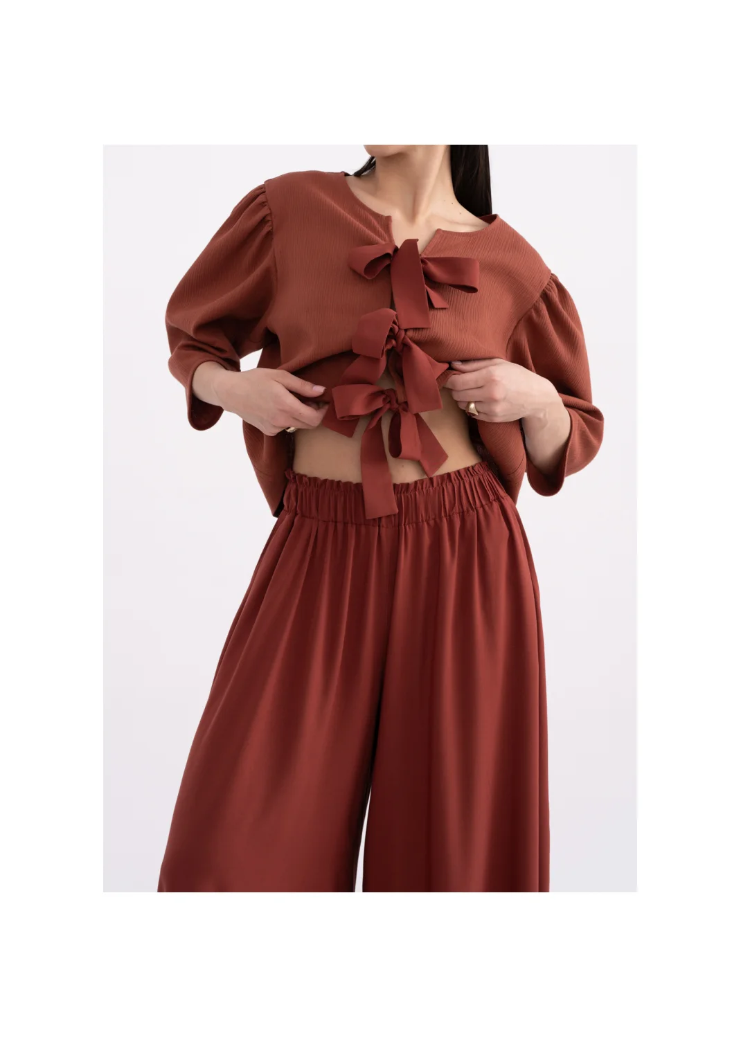 Trousers VENICE cinnamon - 145466