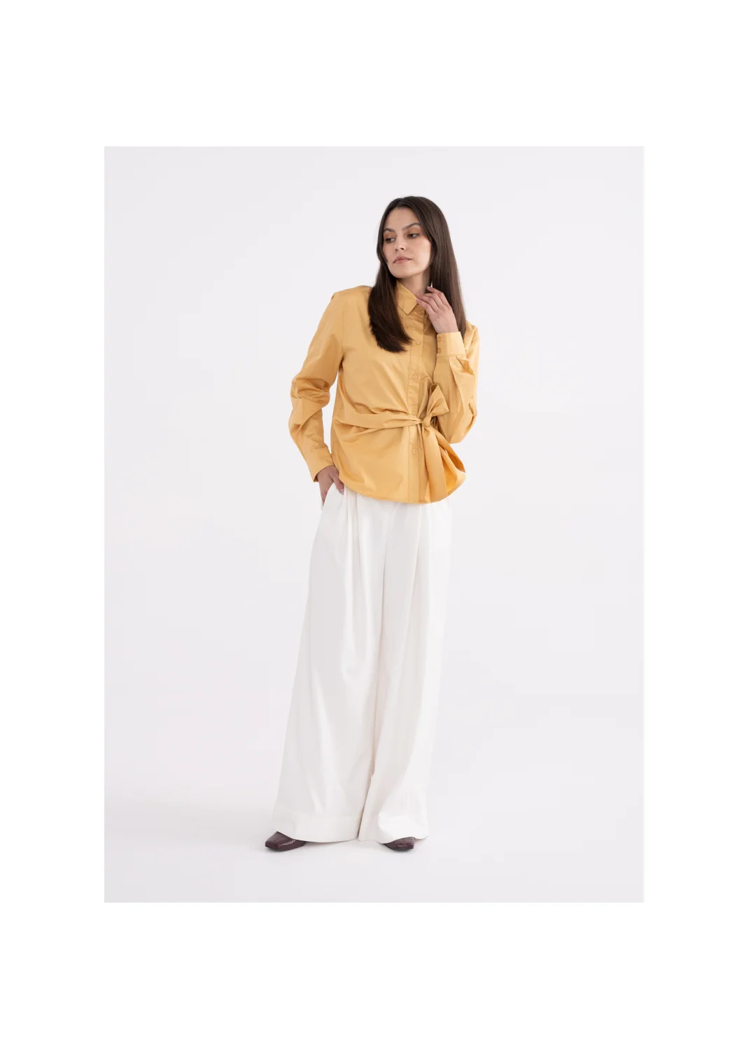 Shirt NORAH mustard - 145780