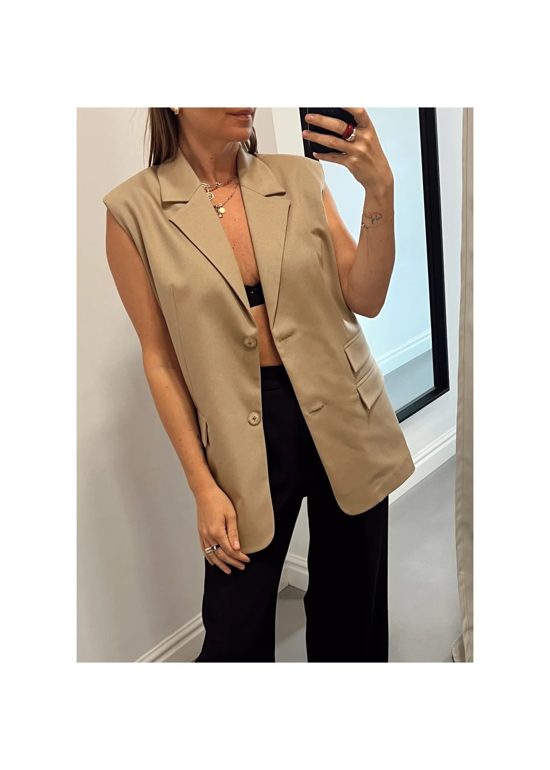 Vest ROHIRA beige - 145888