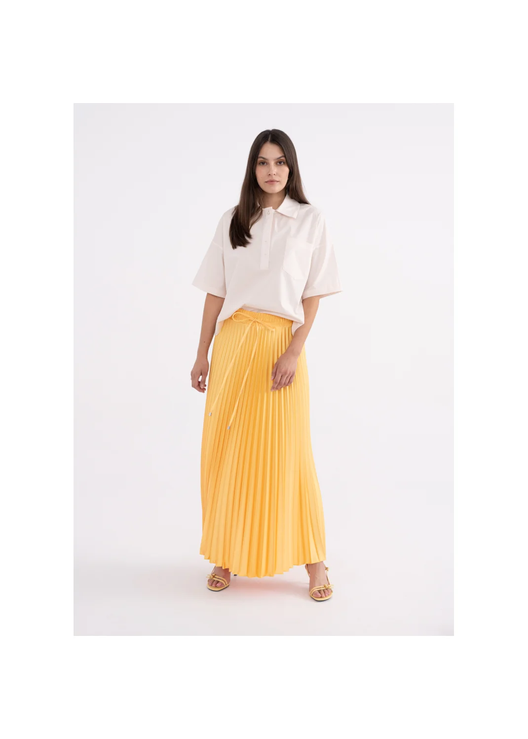 Blouse ASTER cream pink  - 146174
