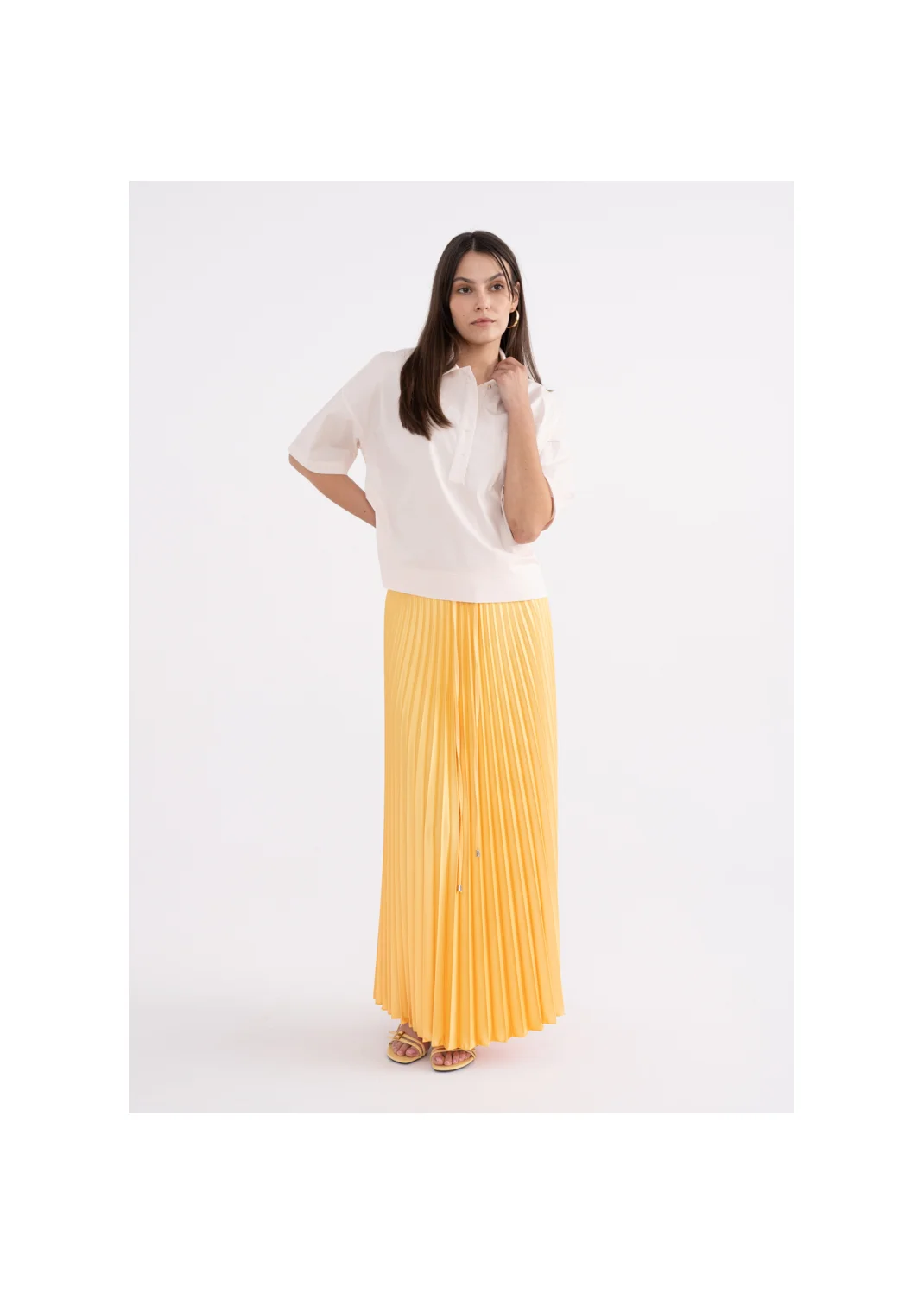 Blouse ASTER cream pink  - 146176