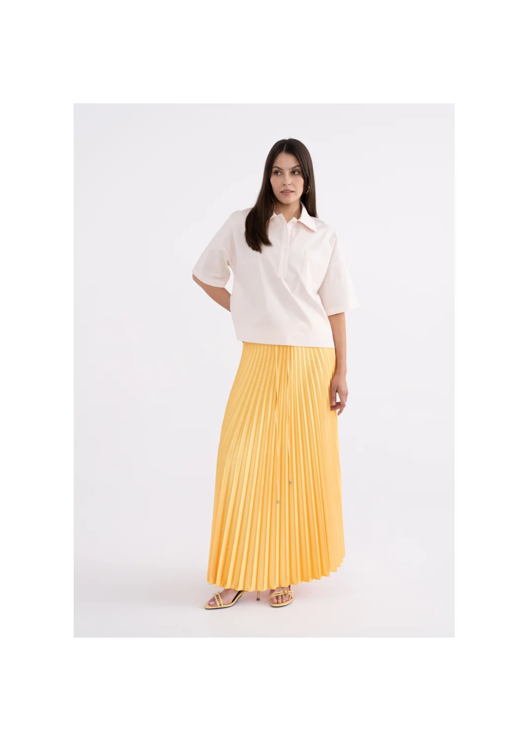 Blouse ASTER cream pink  - 146179