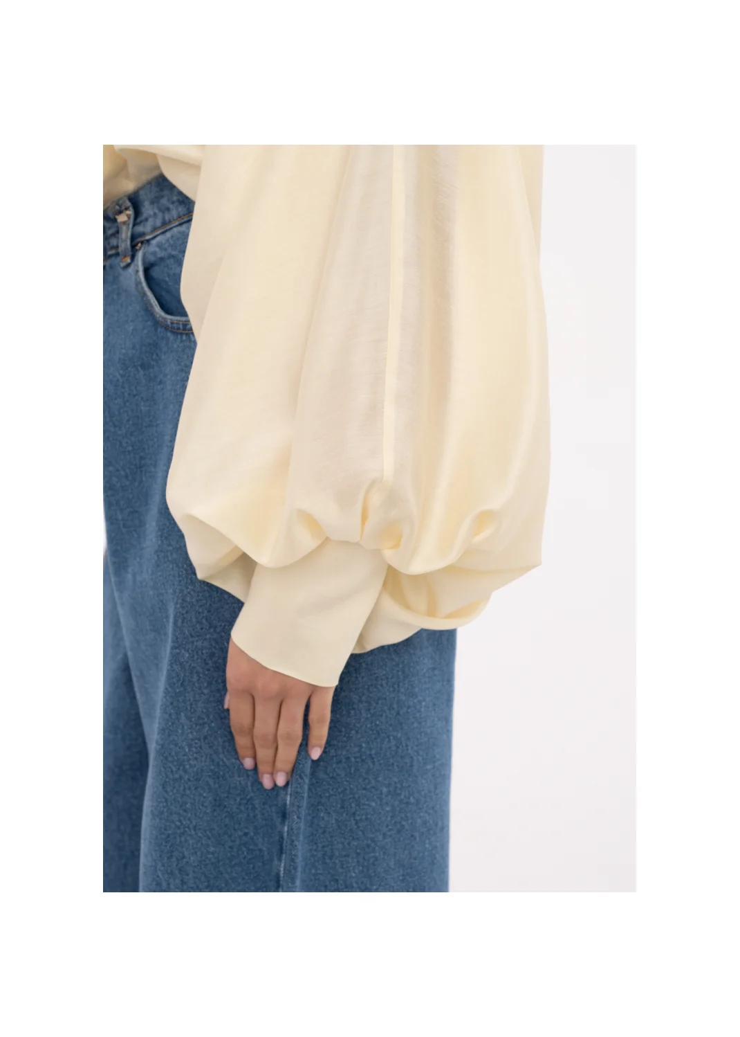BLOUSE IRISMA butter yellow - 147694