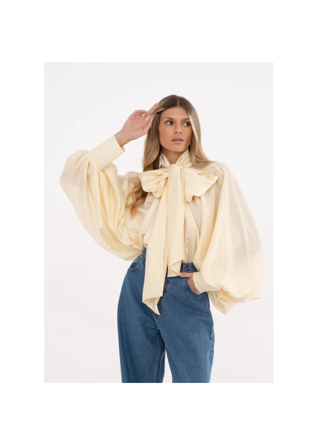 BLOUSE IRISMA butter yellow - 147695