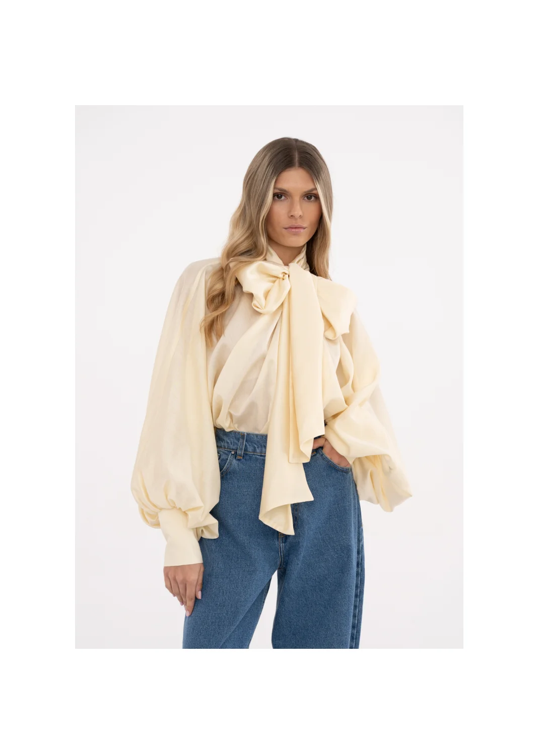 BLOUSE IRISMA butter yellow - 147696
