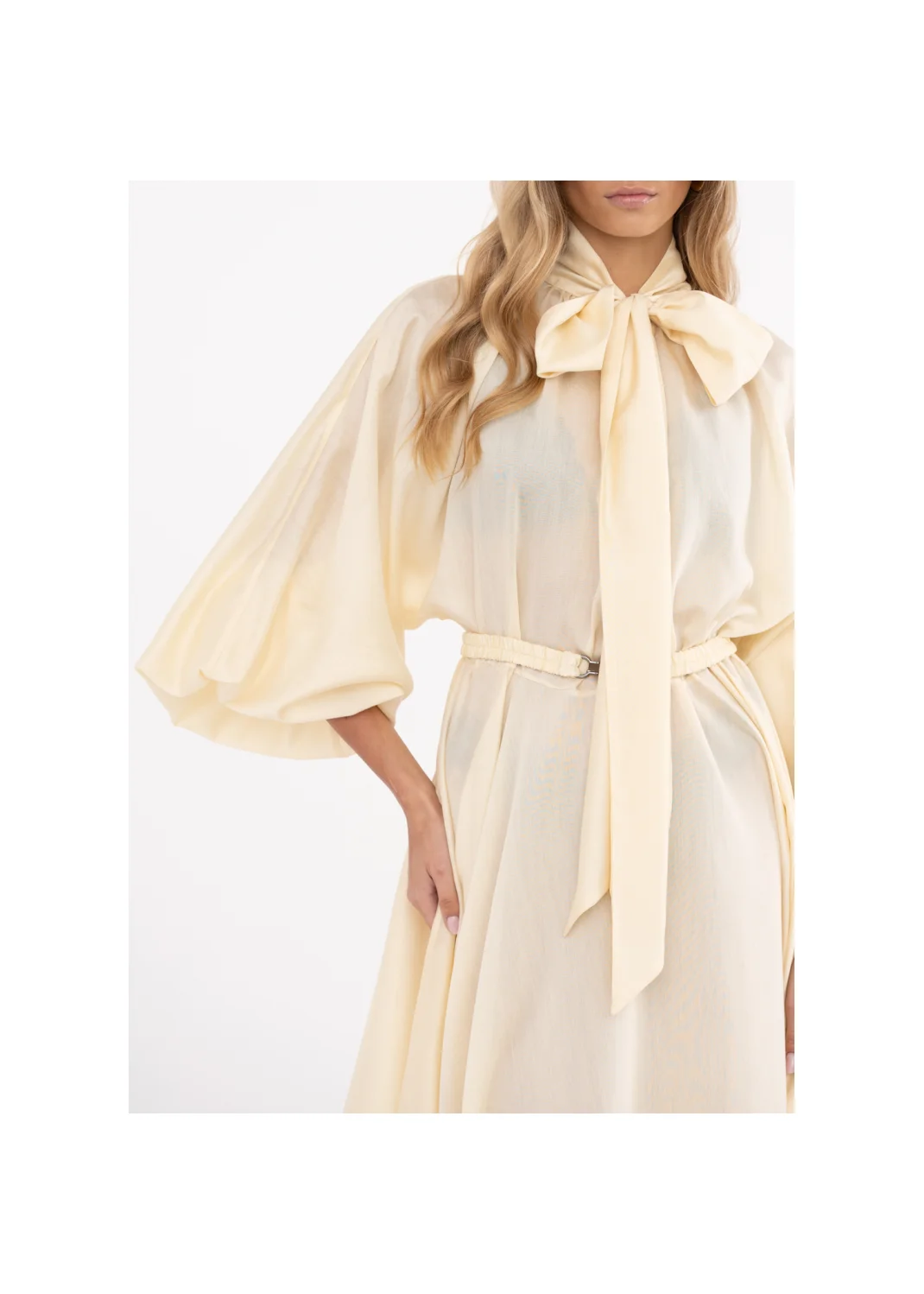 Dress NEMESIA butter yellow - 147690