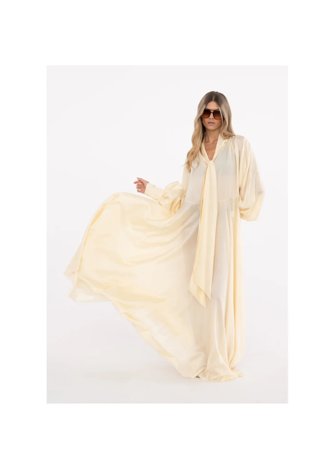 Dress NEMESIA butter yellow - 147692