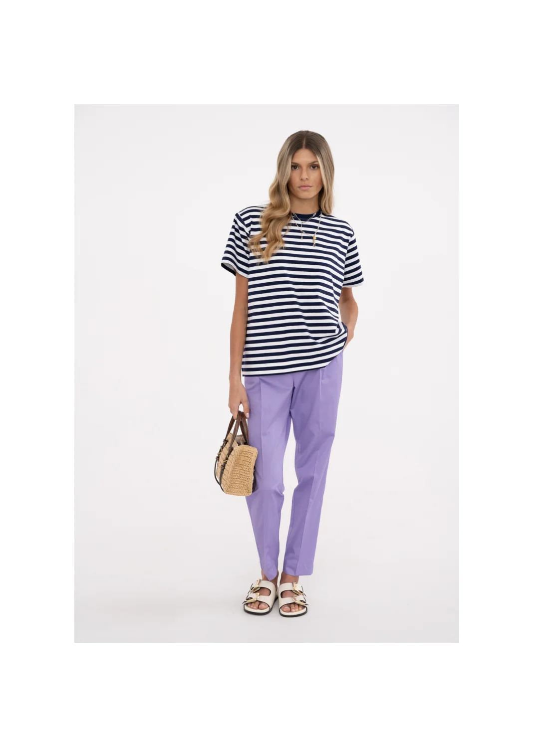 Trousers JULIA purple - 148112