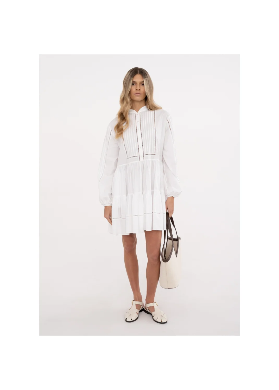 Dress FLORES white - 147756