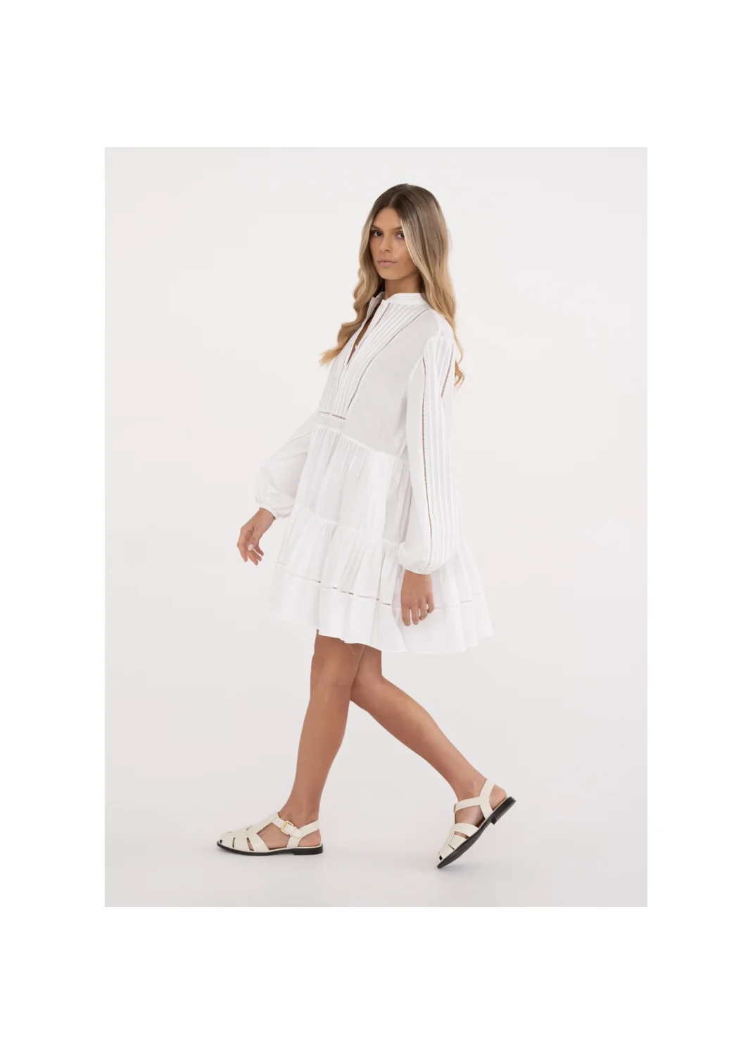 Dress FLORES white - 147759