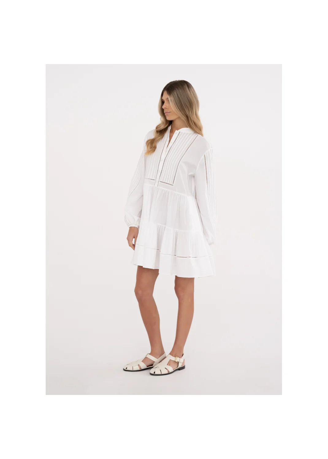 Dress FLORES white - 147760
