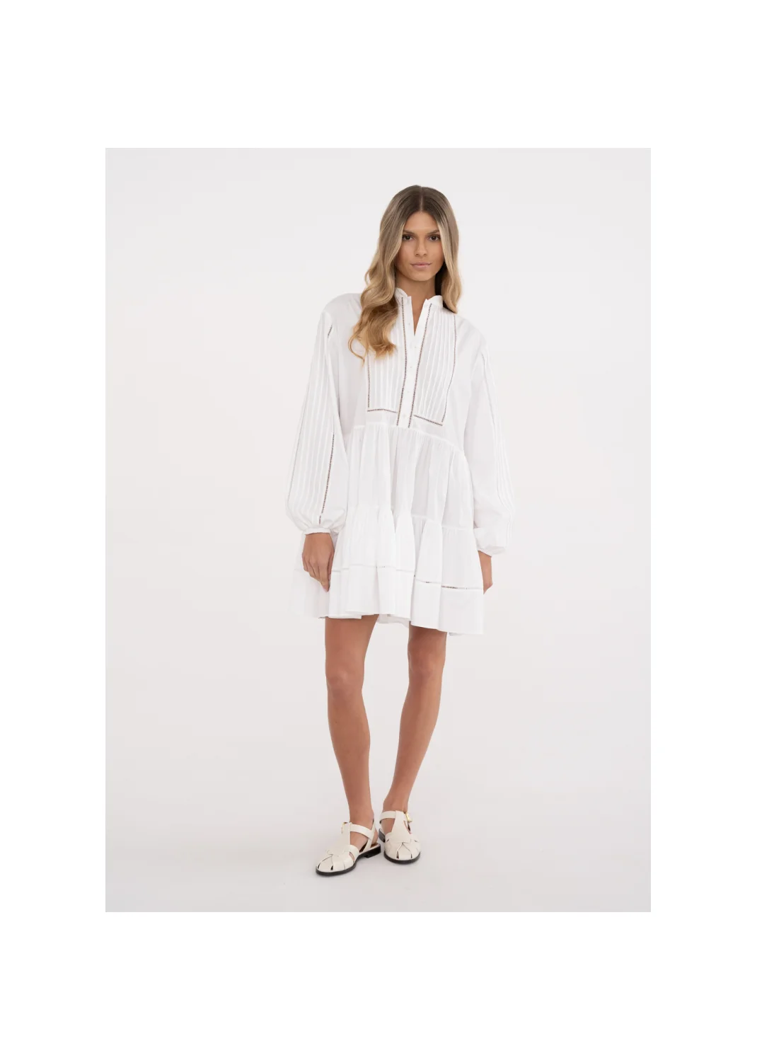 Dress FLORES white - 147762