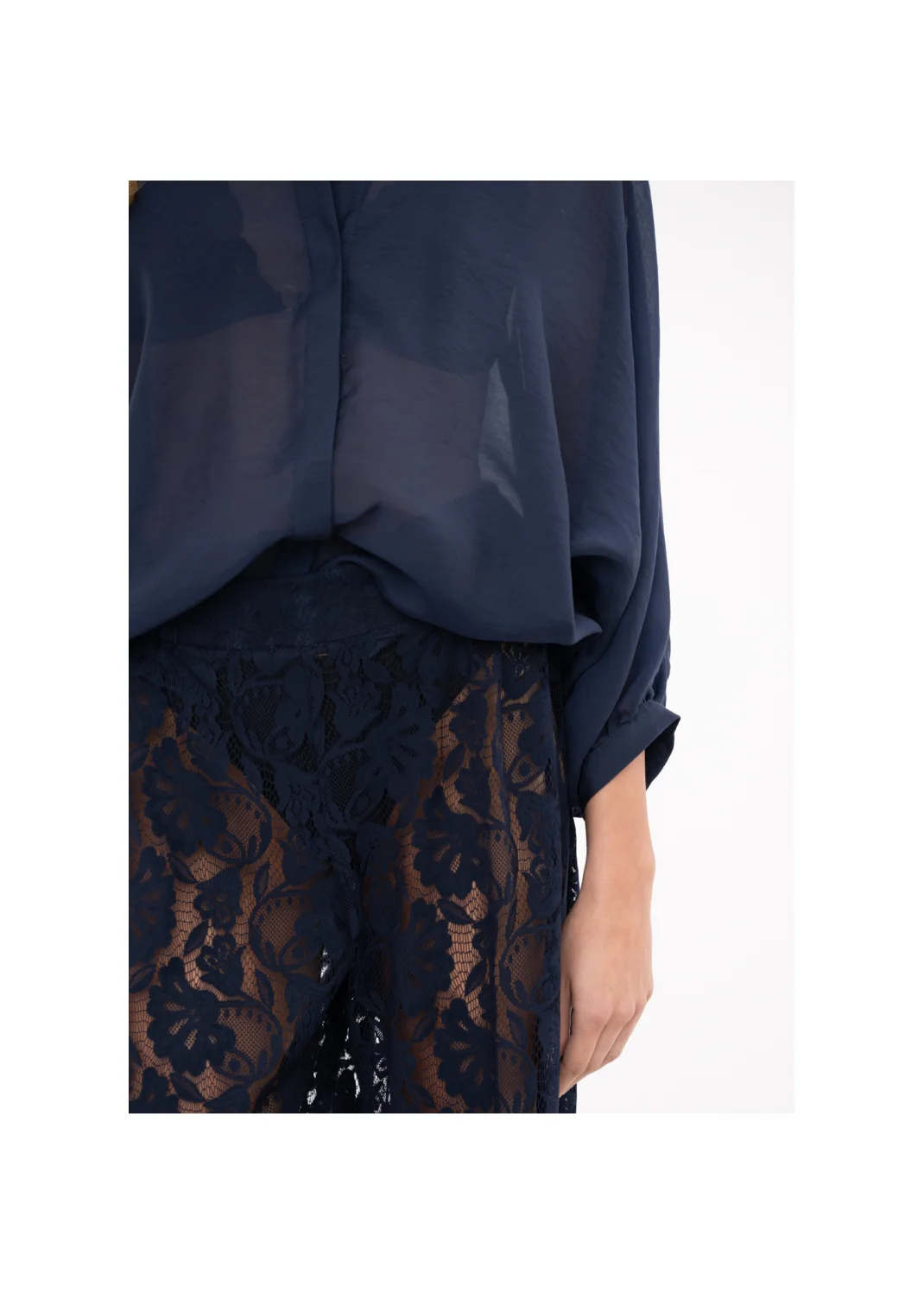 Blouse MELEN navy blue - 147900