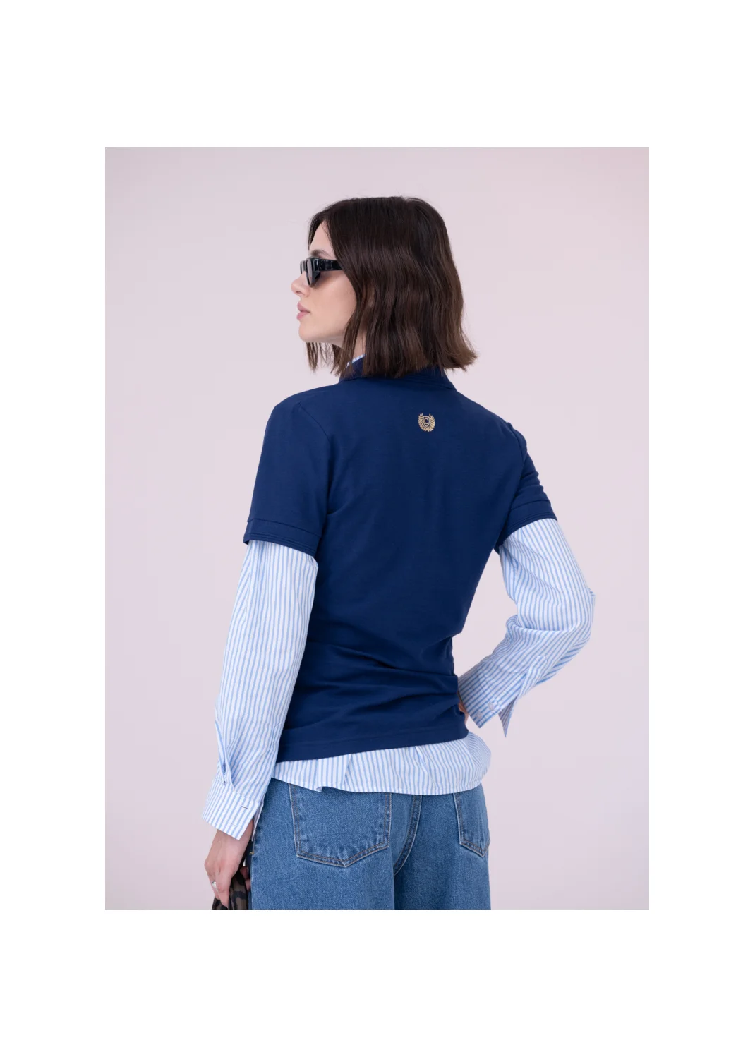 Polo shirt CALLA navy blue - 153340