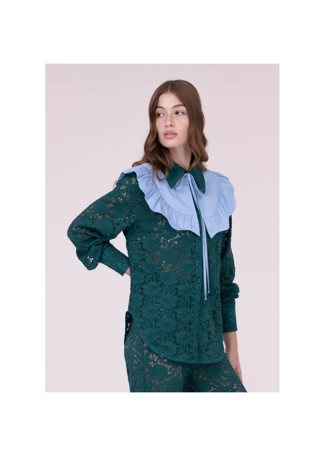 Shirt VERBENA lace - 153923
