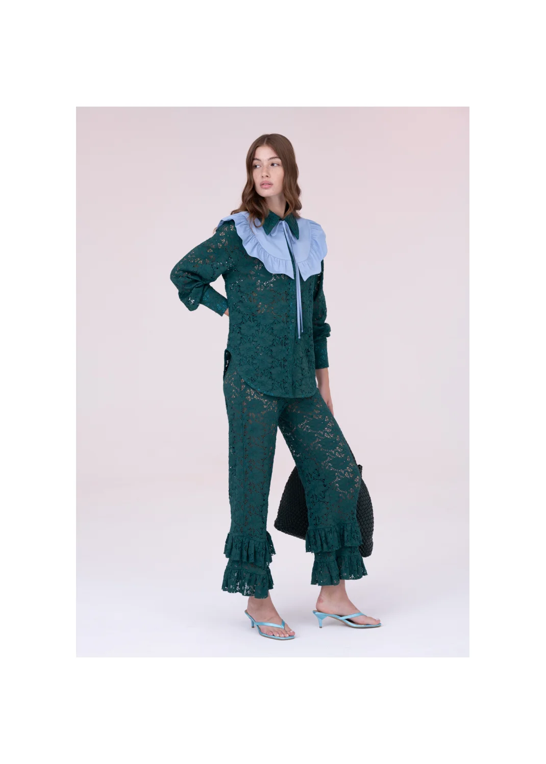 Shirt VERBENA lace - 153924