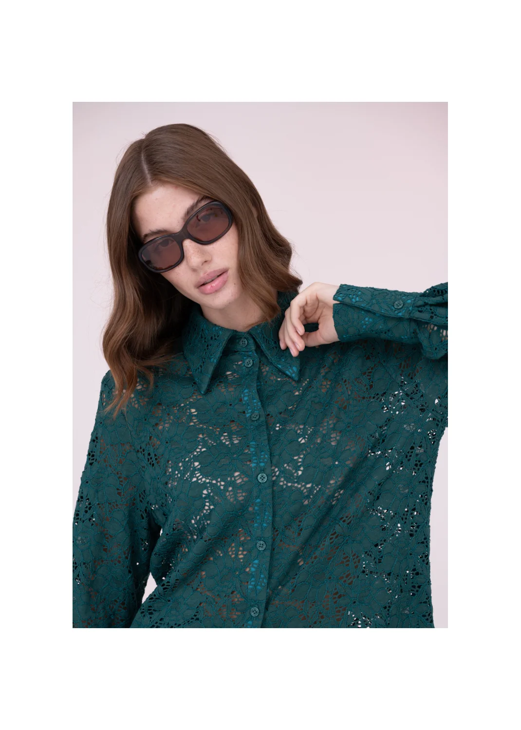 Shirt VERBENA lace - 153927