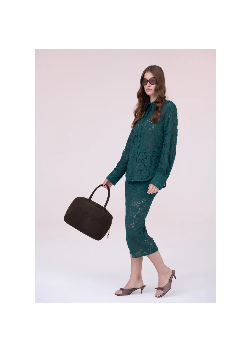 Shirt VERBENA lace - 153929