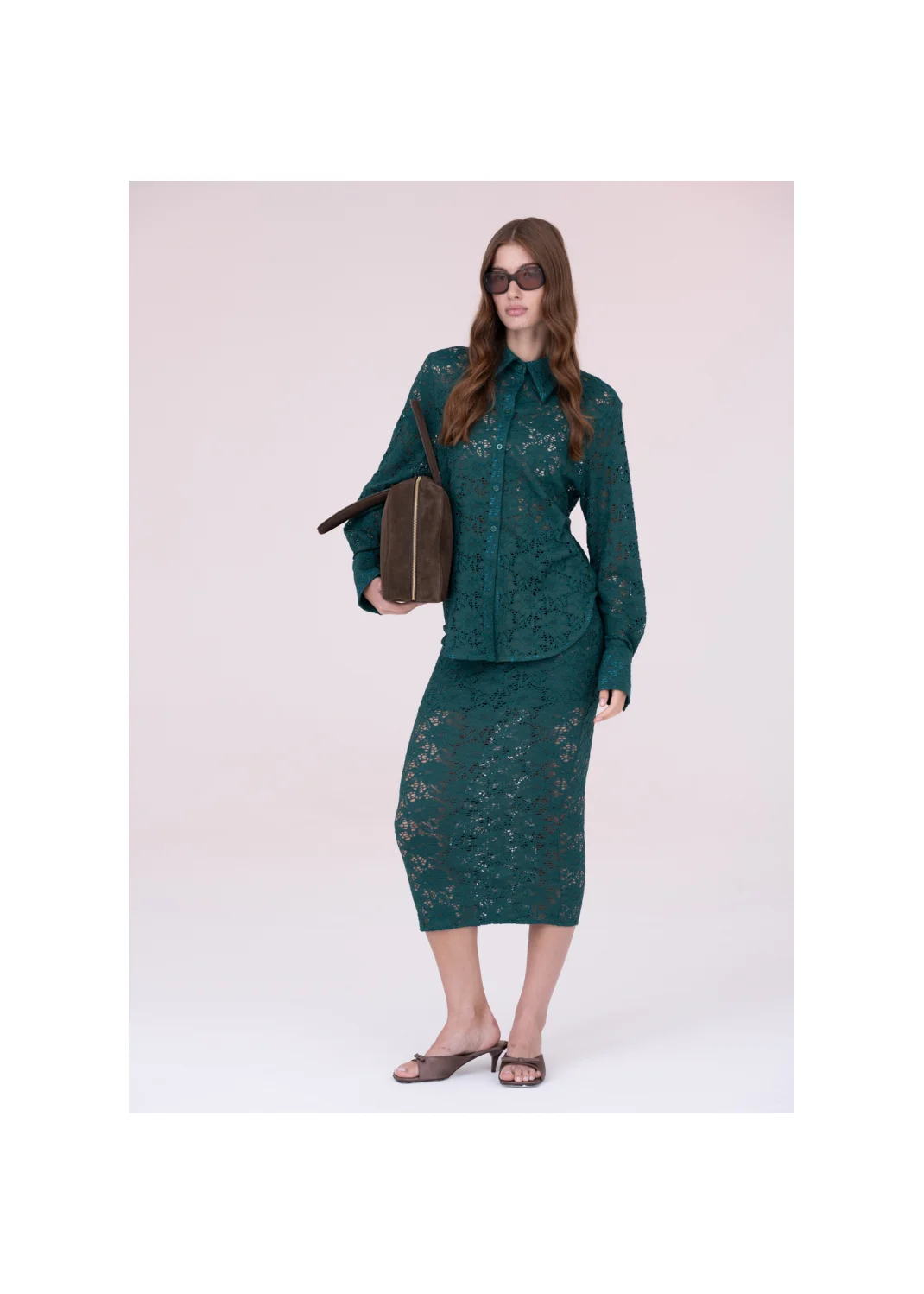 Shirt VERBENA lace - 153930