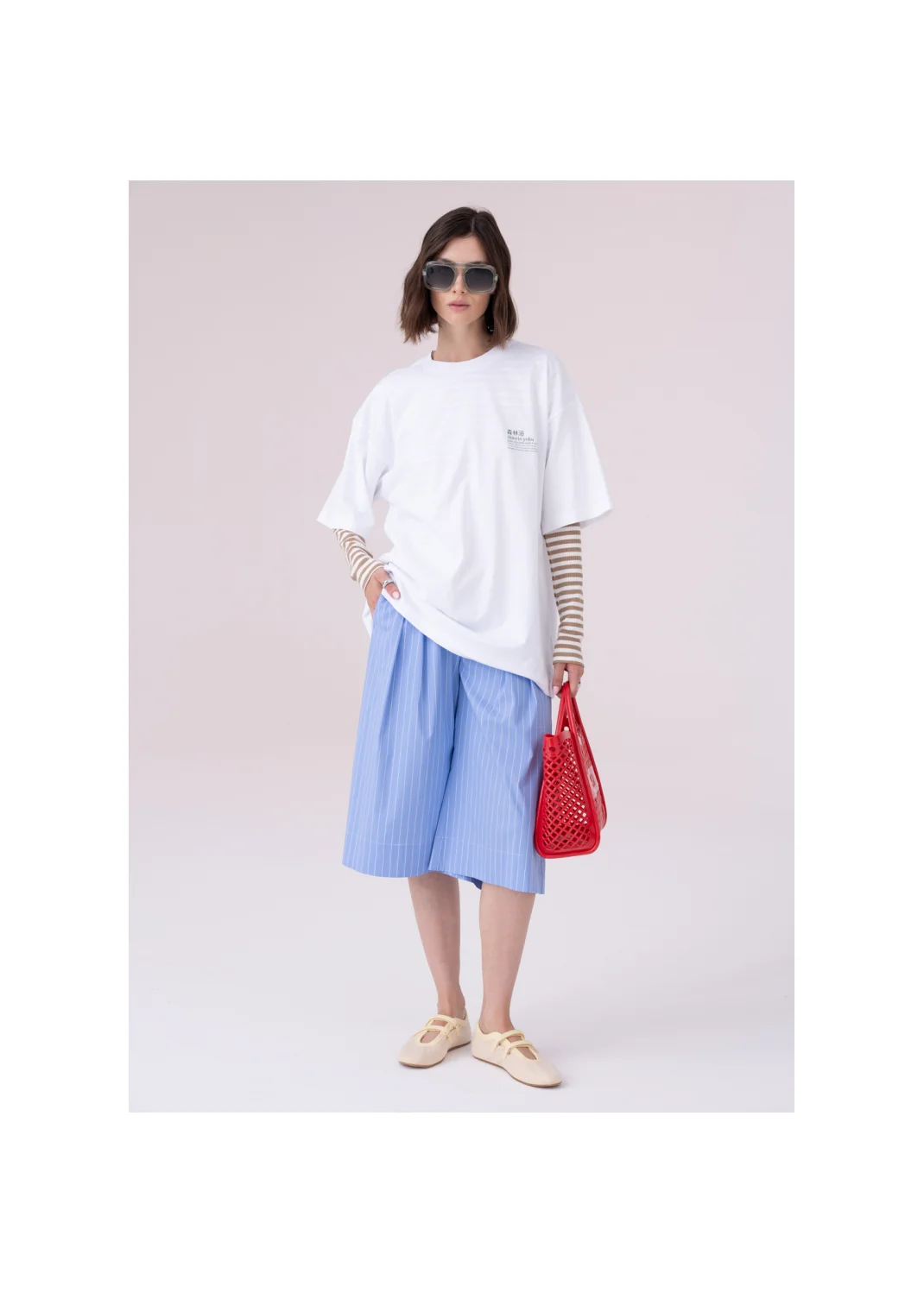 T-shirt MOSS white - 153738
