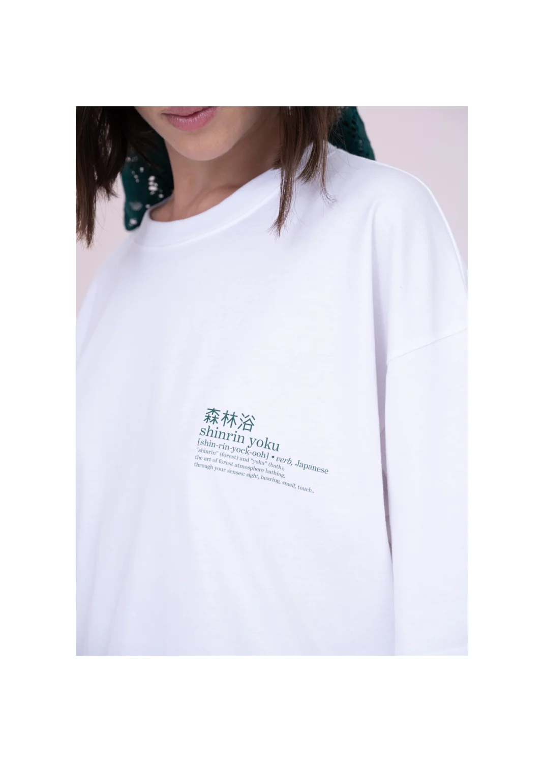 T-shirt MOSS white - 153732