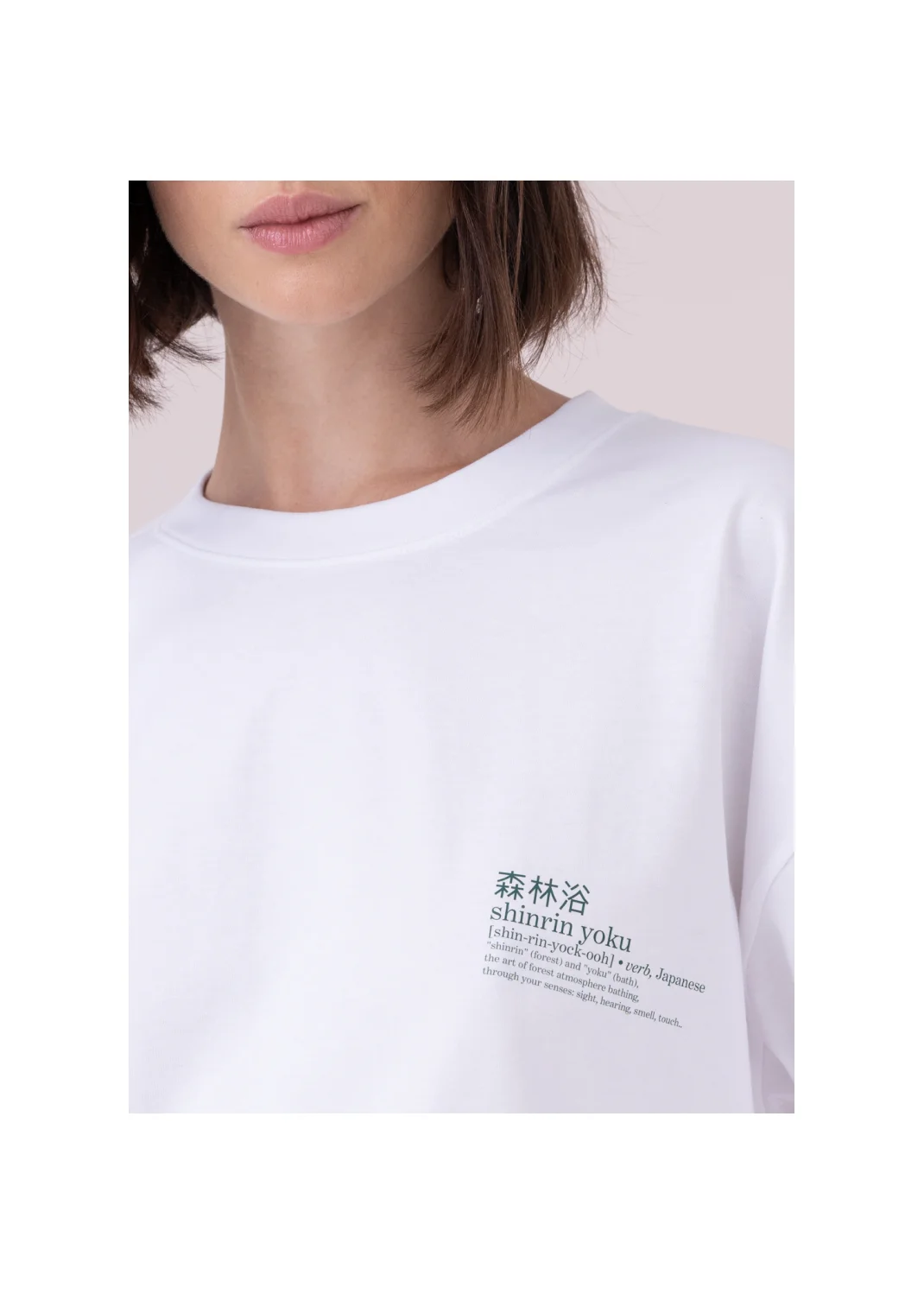 T-shirt MOSS white - 153734