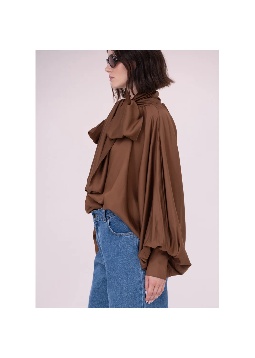BLOUSE IRISMA brown - 153359