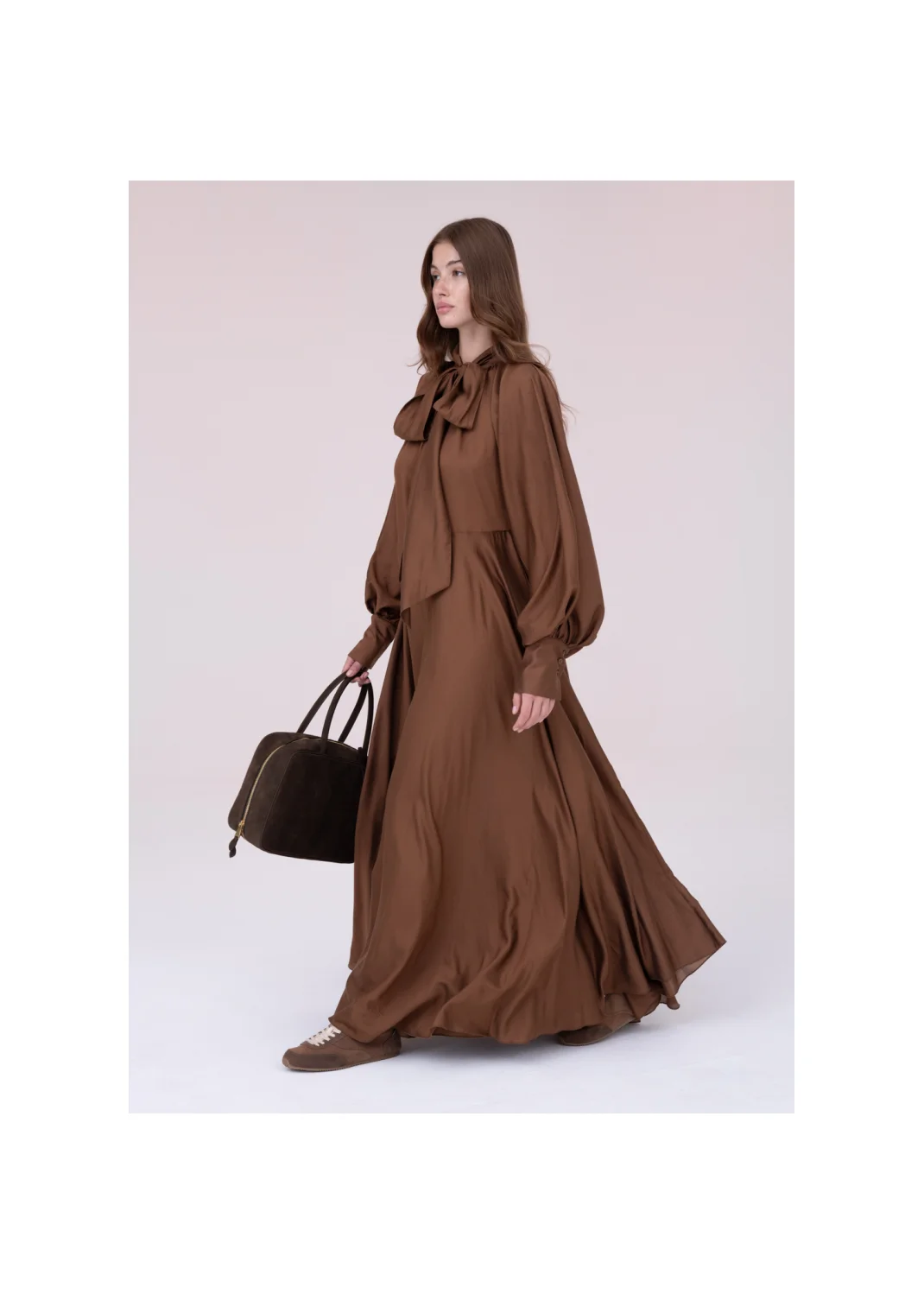 Dress NEMESIA brown - 153862