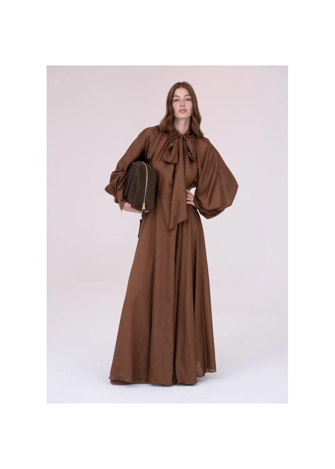 Dress NEMESIA brown - 153863