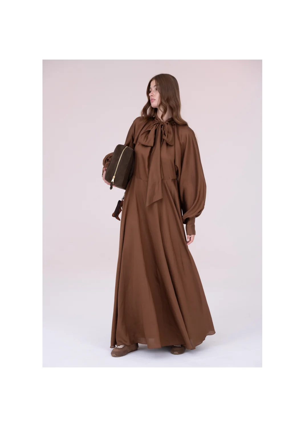 Dress NEMESIA brown - 153864