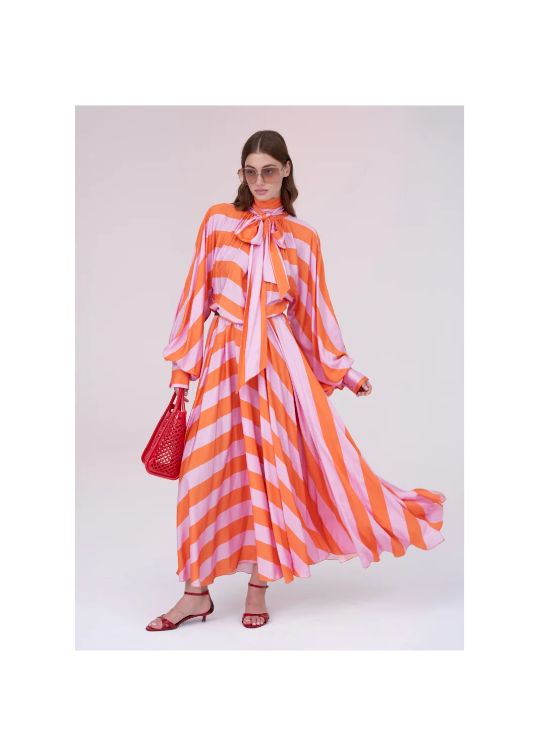 Dress NEMESIA stripes - 153542