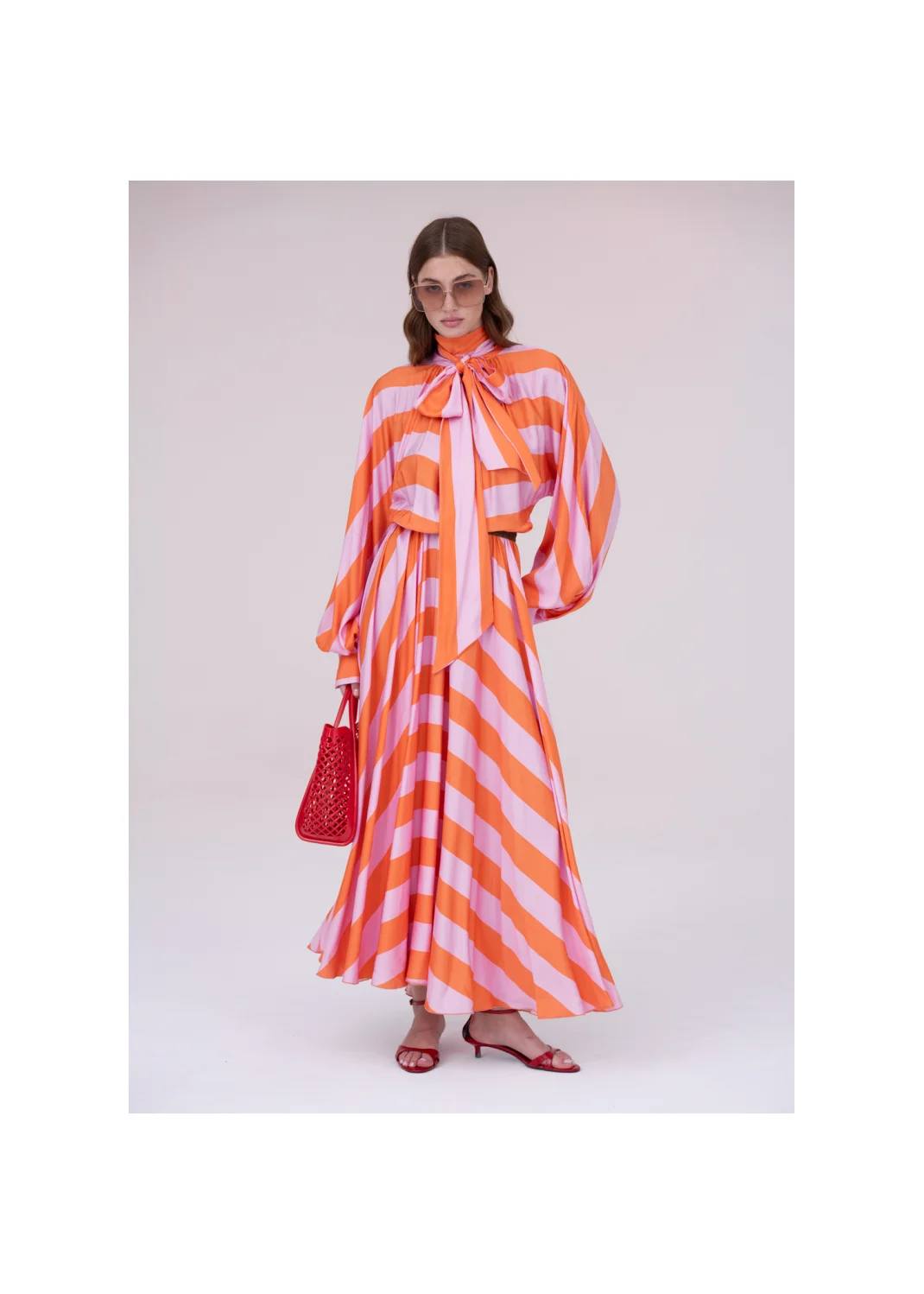 Dress NEMESIA stripes - 153543